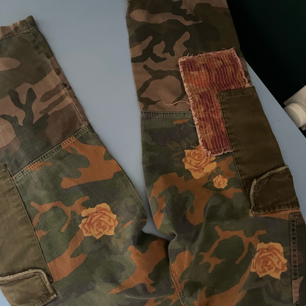 Free people Zion cargo pants xs - Picture 8 of 9